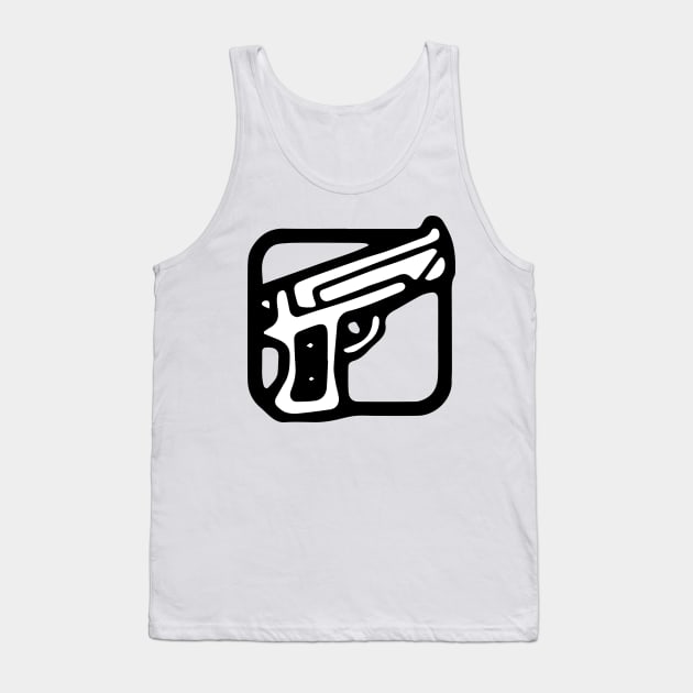 Gta Weapon pistol Tank Top by lipsofjolie